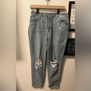 High rise mom jeans size 9